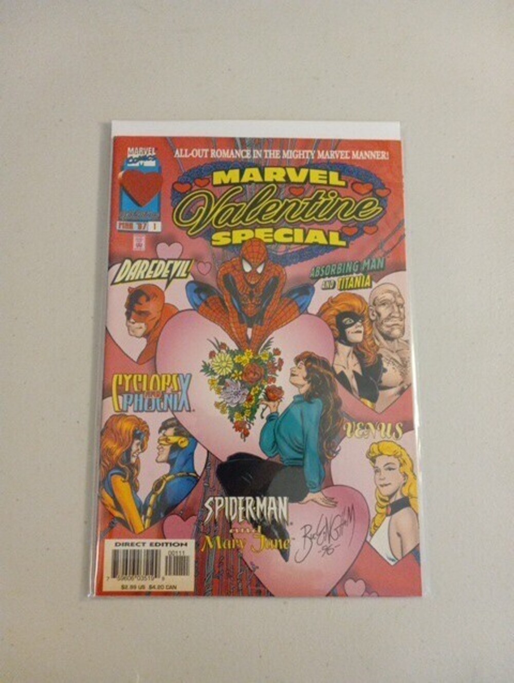Marvel Valentine Special #1 Marvel Comics April 1997